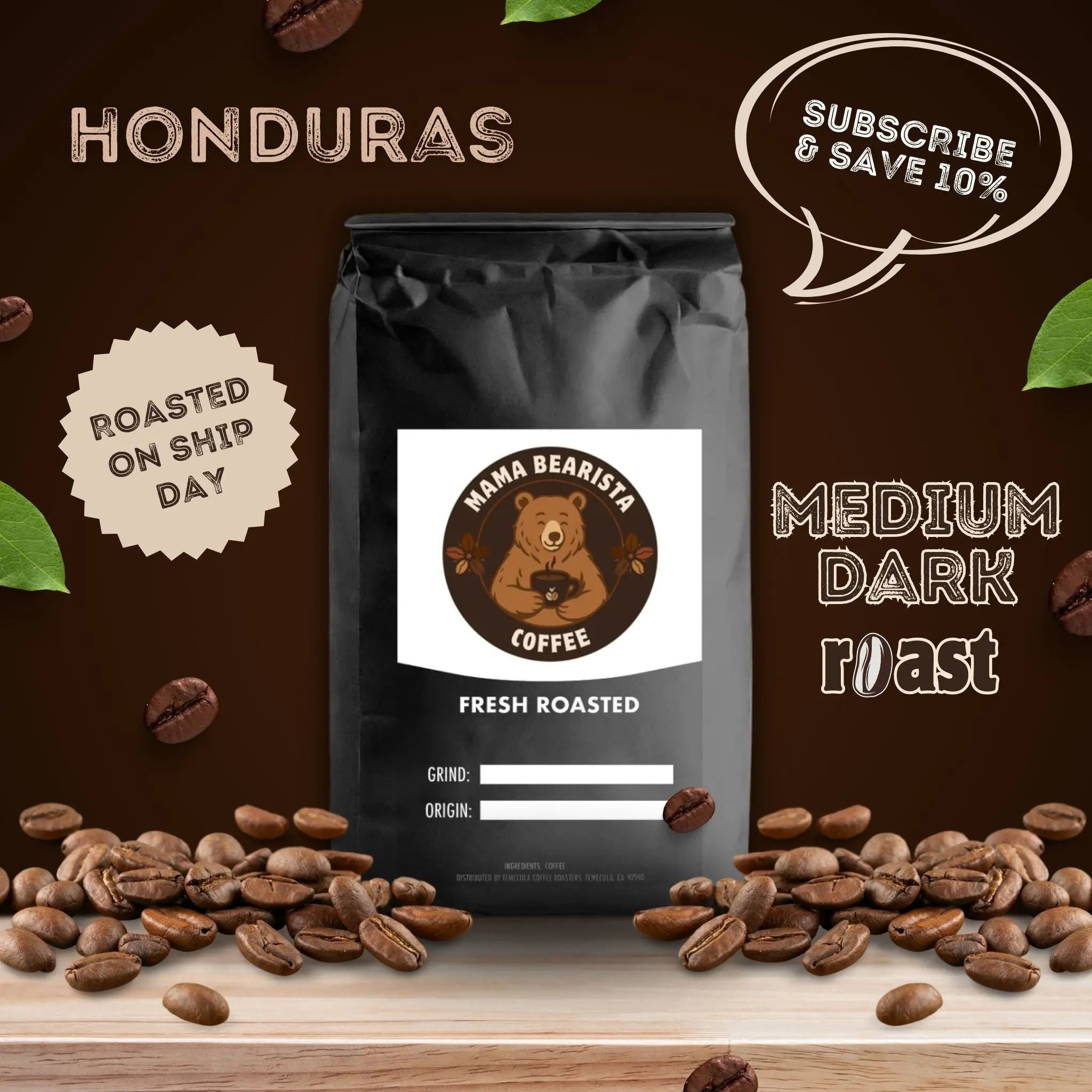 Honduras Mama Bearista Coffee