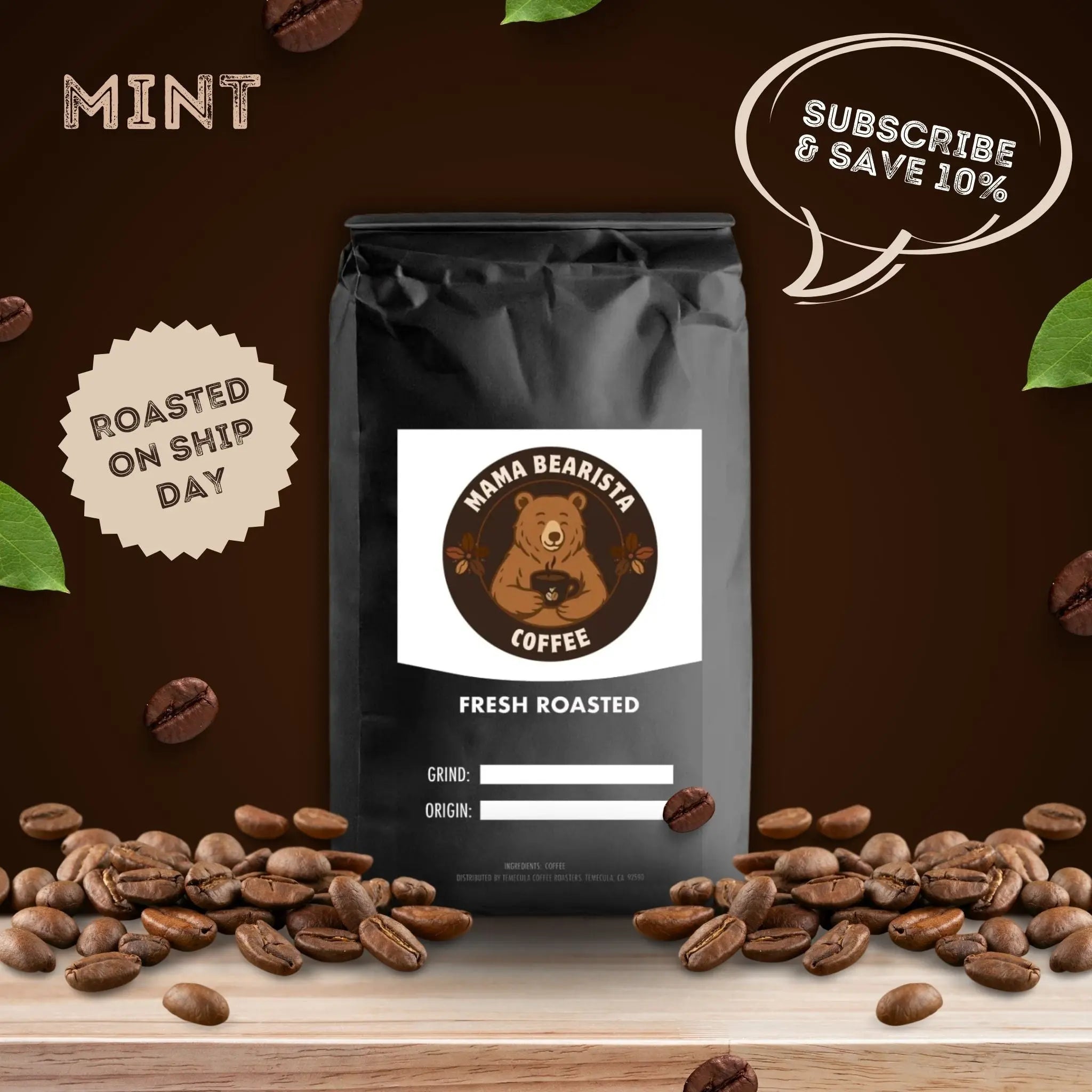 Mint Mama Bearista Coffee